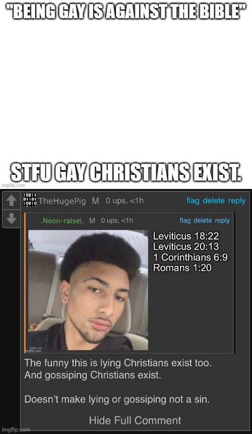 Wow Christians are sinners?  Who could have thought? | made w/ Imgflip meme maker