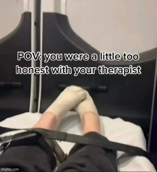 The voices in my head are the only therapists I need. | made w/ Imgflip meme maker