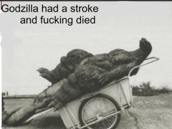 Godzilla | image tagged in godzilla | made w/ Imgflip meme maker
