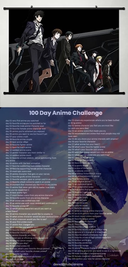Day 96 | image tagged in 100 day anime challenge | made w/ Imgflip meme maker