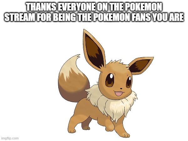 no im not leaving imgflip | THANKS EVERYONE ON THE POKEMON STREAM FOR BEING THE POKEMON FANS YOU ARE | made w/ Imgflip meme maker