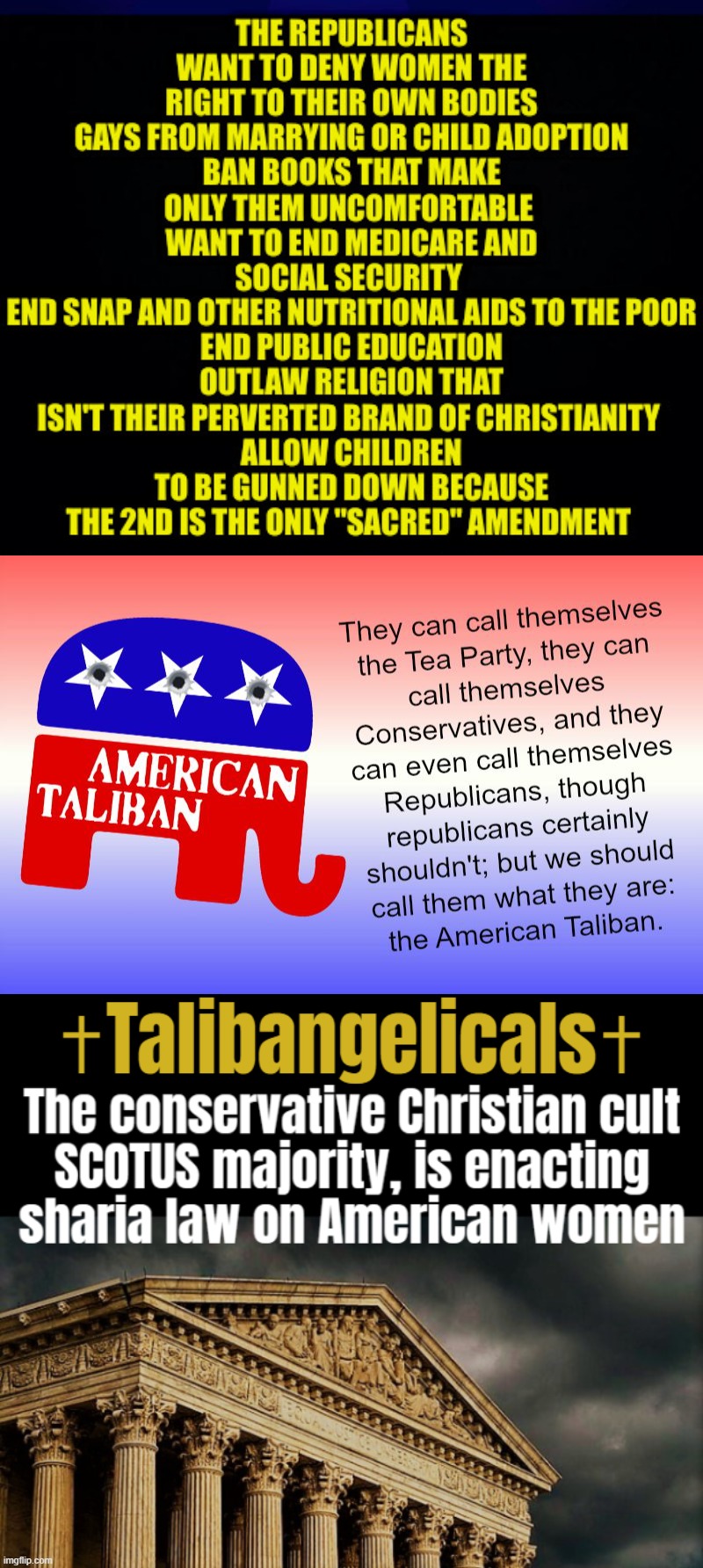 h/t to Kiljoy | image tagged in american,taliban,evangelicals,why must you hurt me in this way,fake,christians | made w/ Imgflip meme maker