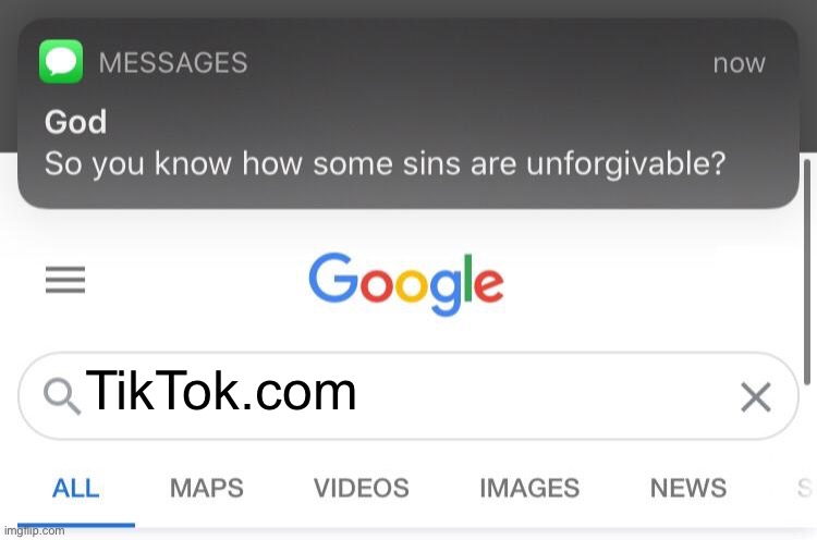 Beannssss | TikTok.com | image tagged in so you know how some sins are unforgivable | made w/ Imgflip meme maker