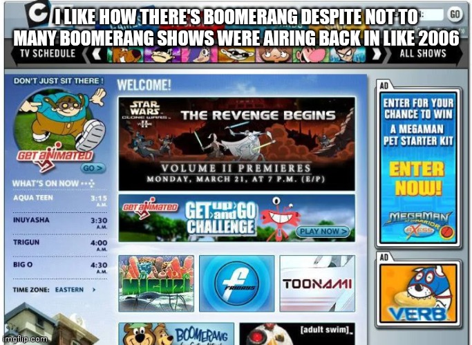 Cartoon Network Advertising, Networks