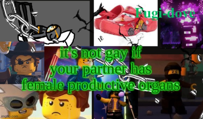 FDAT13 | it's not gay if your partner has female productive organs | image tagged in fdat13 | made w/ Imgflip meme maker