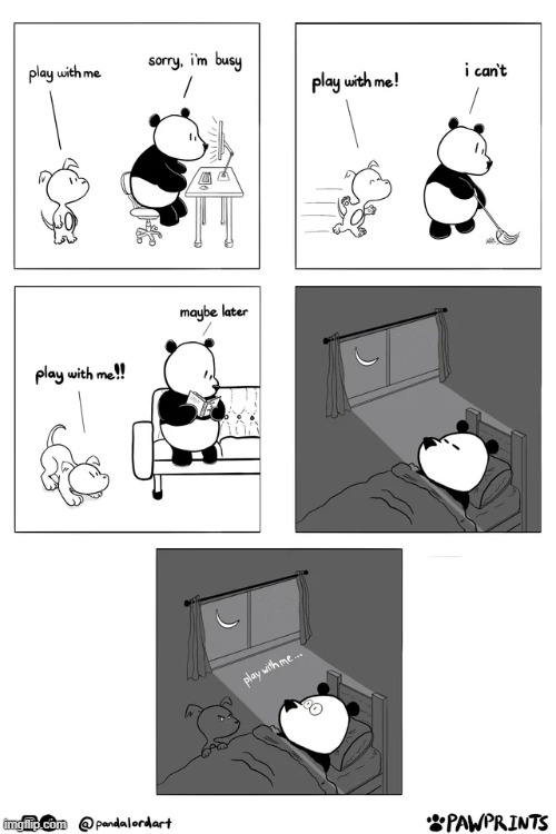 Play with me | image tagged in comics/cartoons,wholesome | made w/ Imgflip meme maker