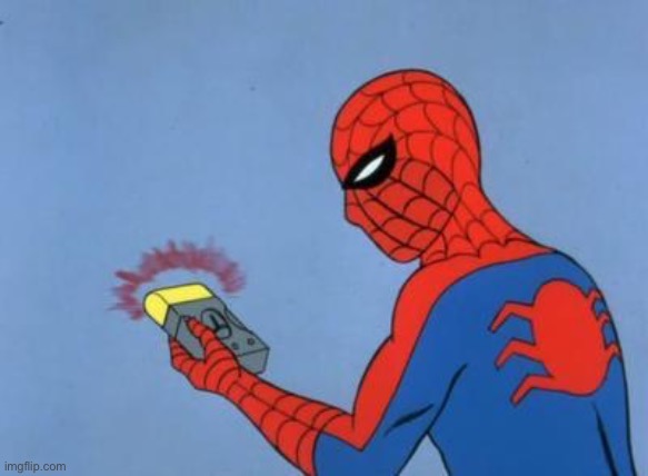 spiderman detector | image tagged in spiderman detector | made w/ Imgflip meme maker