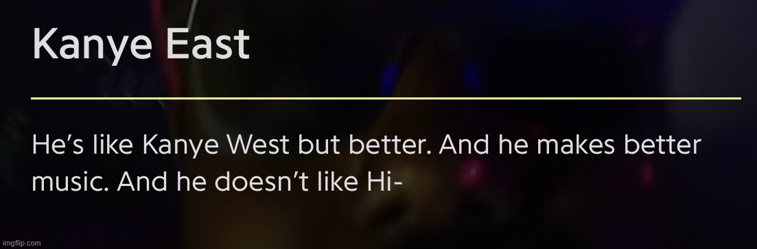 https://genius.com/artists/kanye_east | made w/ Imgflip meme maker