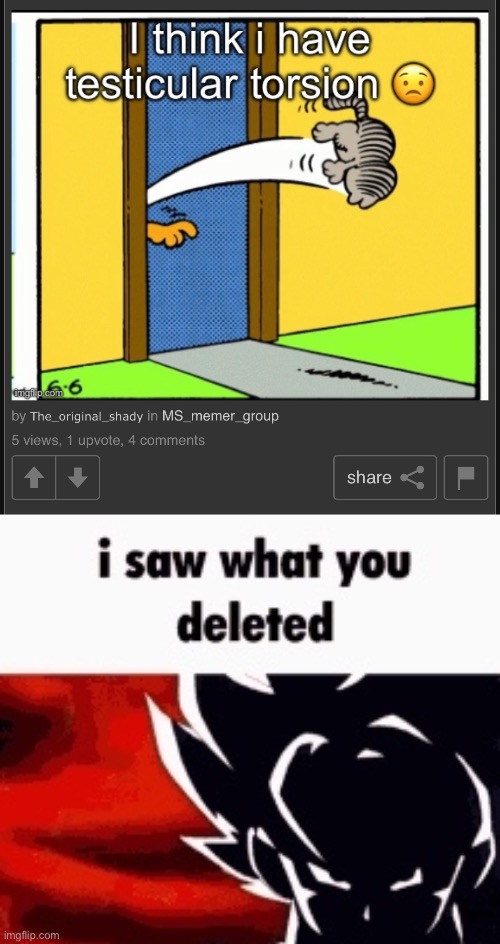 image tagged in i saw what you deleted | made w/ Imgflip meme maker