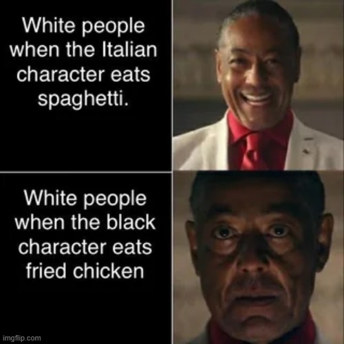 black people fried chicken meme