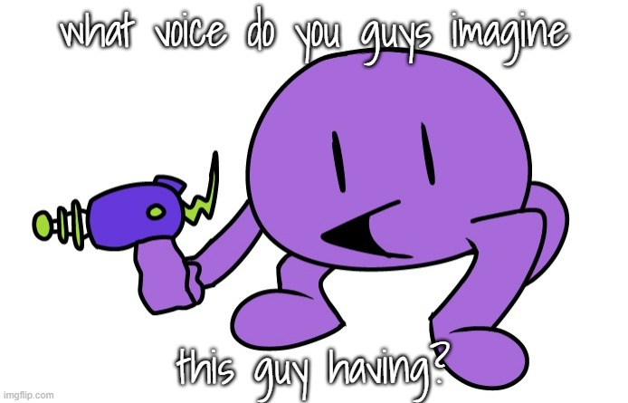 what voice do you guys imagine; this guy having? | made w/ Imgflip meme maker
