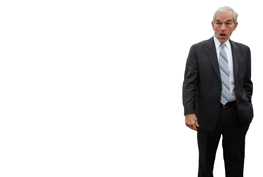 High Quality Ron Paul Shocked Blank Meme Template