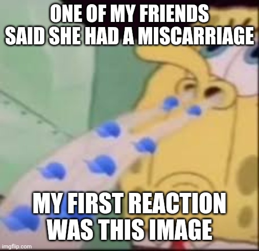 I smell cap | ONE OF MY FRIENDS SAID SHE HAD A MISCARRIAGE; MY FIRST REACTION WAS THIS IMAGE | image tagged in i smell cap | made w/ Imgflip meme maker