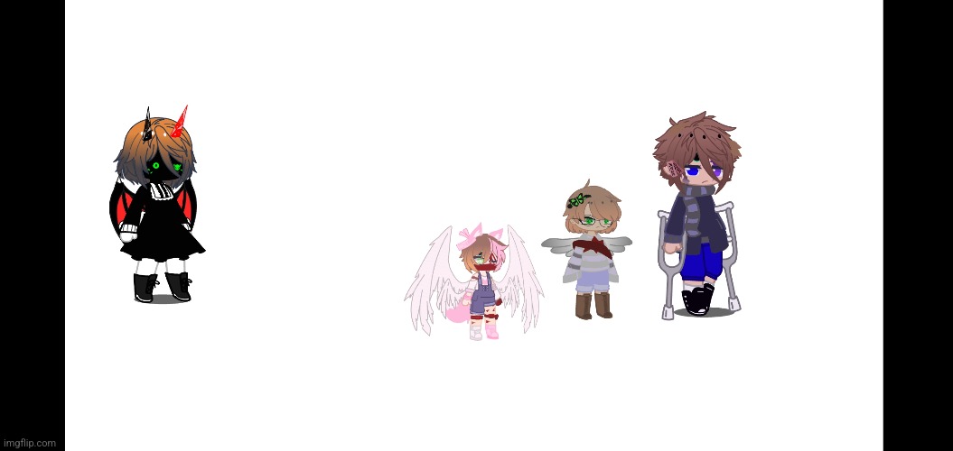 Some new designs + I made a character exists outside of my mind | made w/ Imgflip meme maker