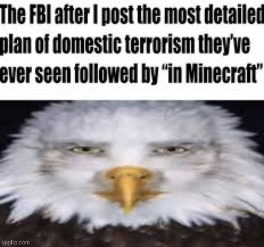 i will bomb nursing homes in minecraft | made w/ Imgflip meme maker