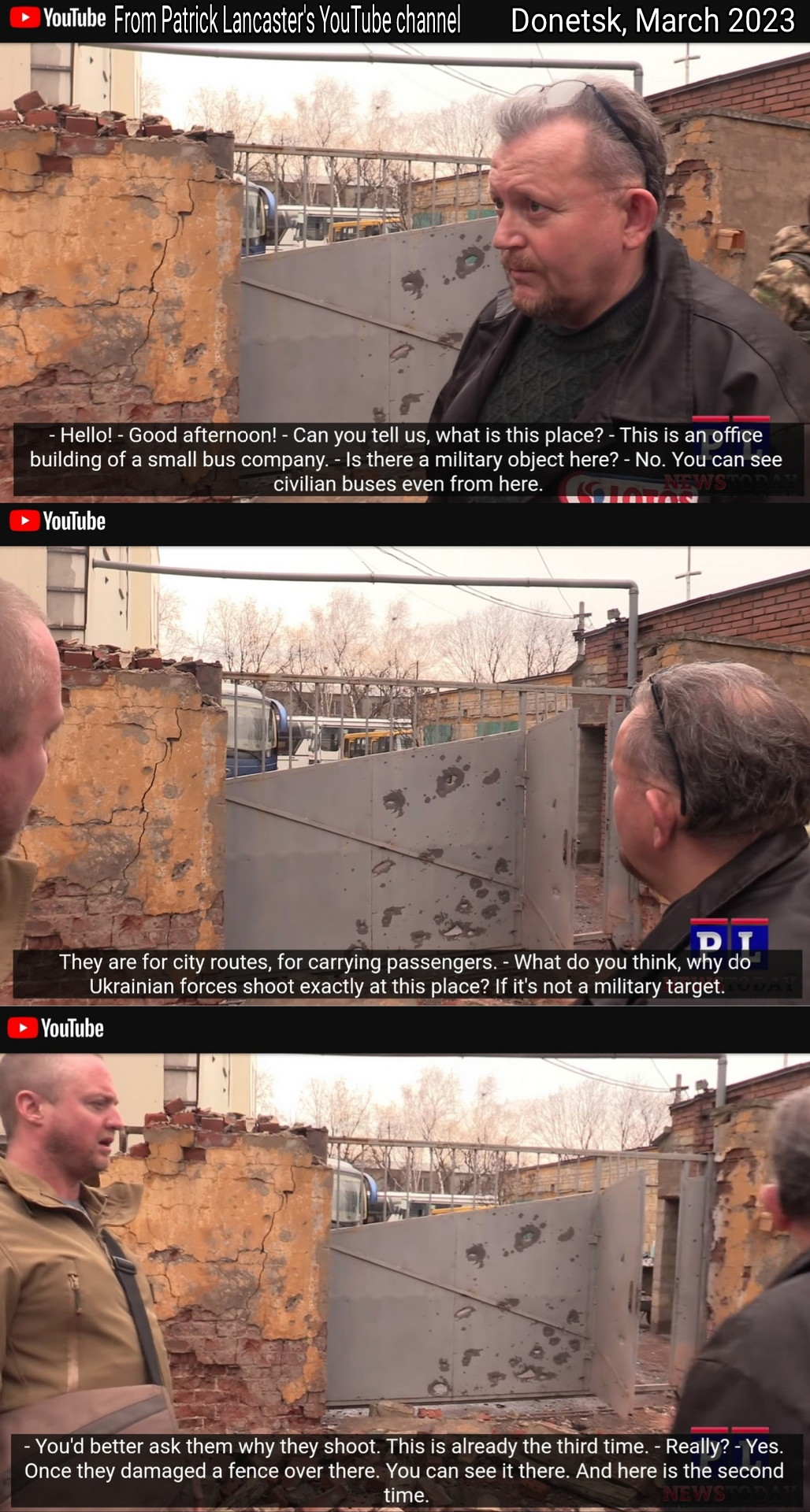DonetskShellings2023 Blank Meme Template