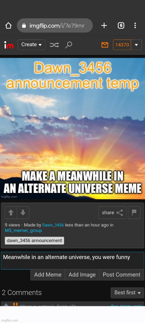 made w/ Imgflip meme maker