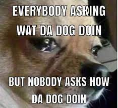 how da the doin' Blank Meme Template