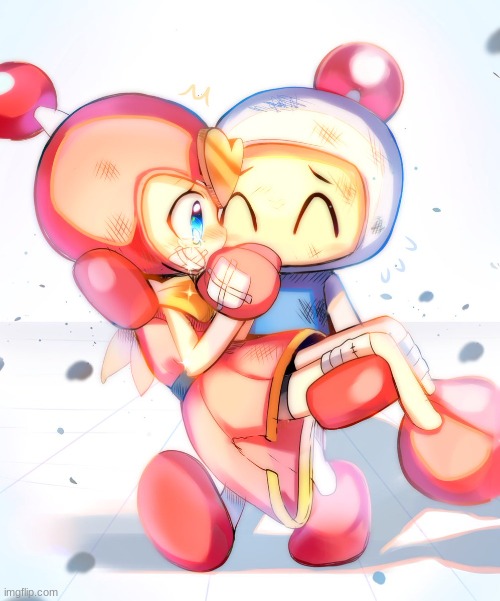 A Pretty rescue (Art by Kurorinamori) | made w/ Imgflip meme maker