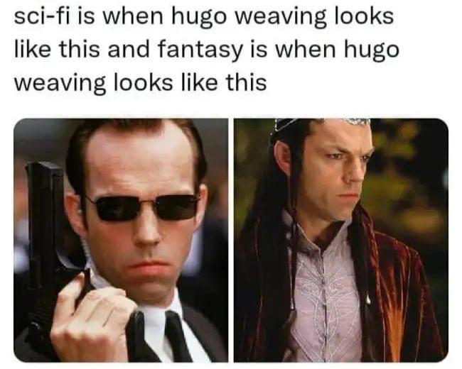 High Quality Hugo Weaving Blank Meme Template