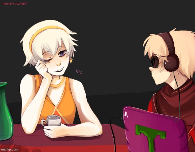 Rose Lalonde being drunk | image tagged in rose lalonde being drunk | made w/ Imgflip meme maker