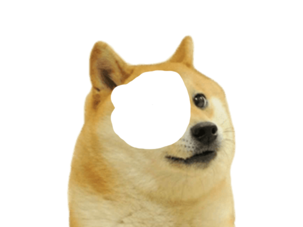 High Quality doge's brain Blank Meme Template