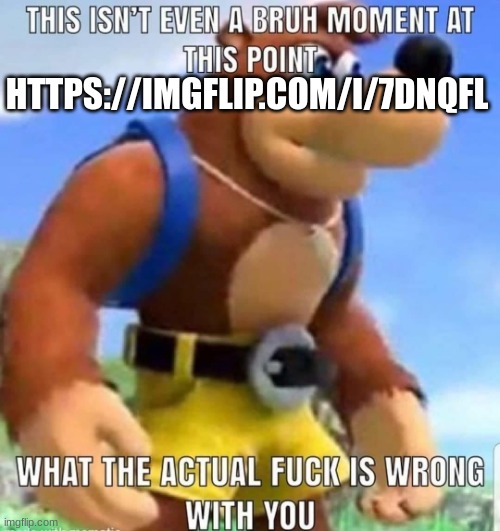 this isn't even a bruh moment at this point | HTTPS://IMGFLIP.COM/I/7DNQFL | image tagged in this isn't even a bruh moment at this point | made w/ Imgflip meme maker