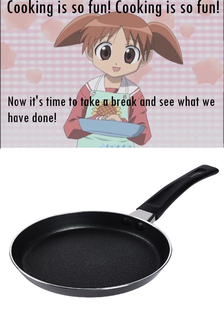 Cooking is so fun template. Blank Meme Template