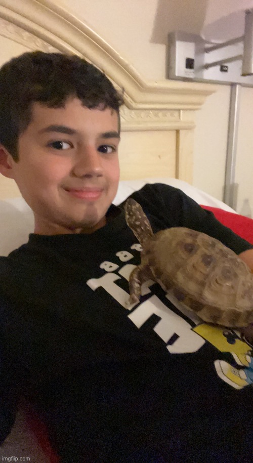Goofy turtle (also I look pretty dumb in this picture, ignore that) | made w/ Imgflip meme maker