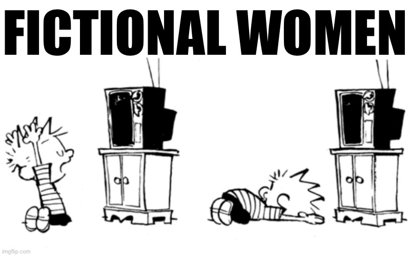 FICTIONAL WOMEN | made w/ Imgflip meme maker