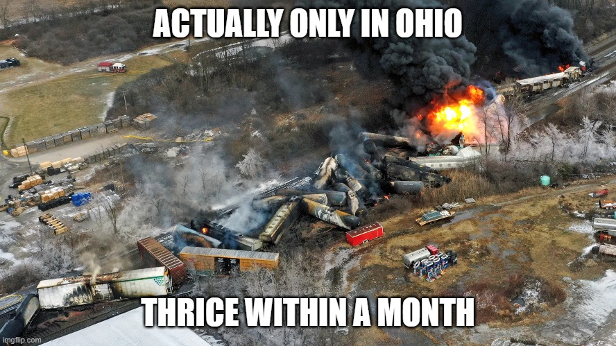 ACTUALLY ONLY IN OHIO THRICE WITHIN A MONTH | made w/ Imgflip meme maker
