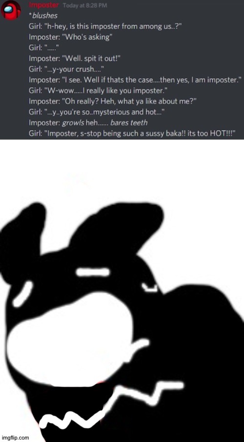 Found this in old msmg y'all were weird | made w/ Imgflip meme maker