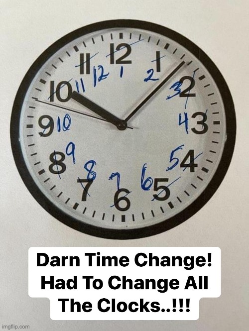 Move the clocks ahead | image tagged in dad joke | made w/ Imgflip meme maker