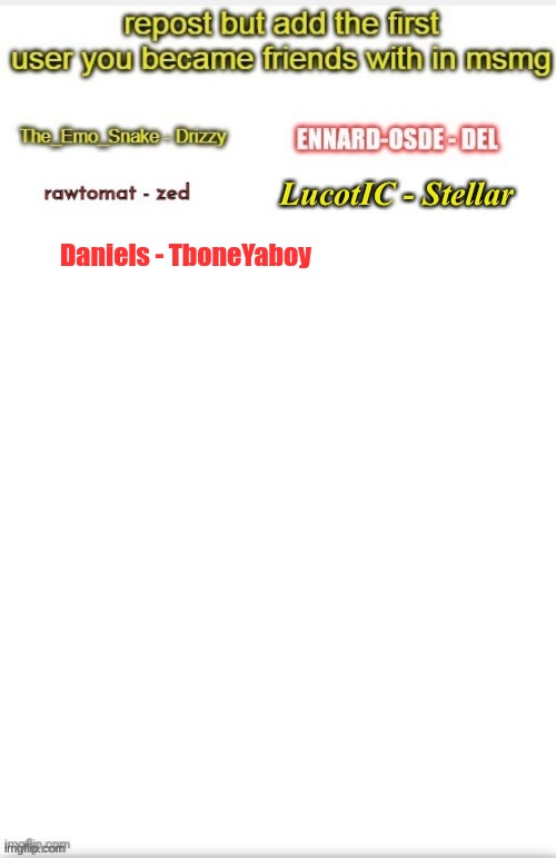 Daniels - TboneYaboy | made w/ Imgflip meme maker