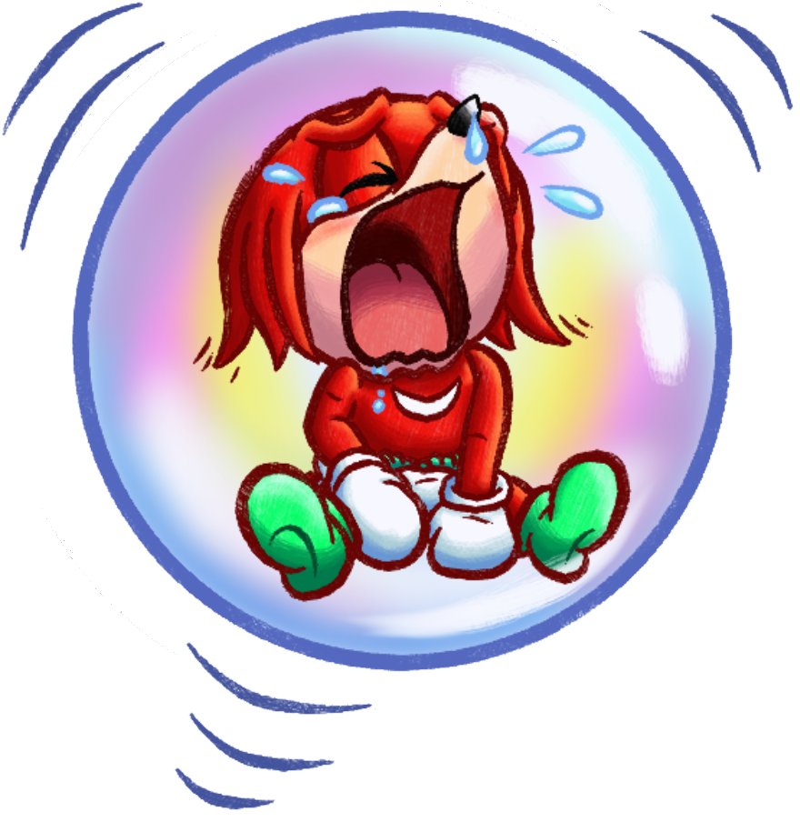 baby Knuckles Crying in the Bubble Blank Meme Template