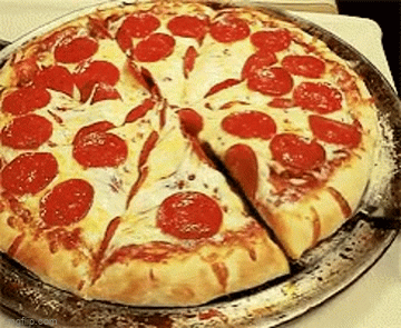 Pepperoni pizza slice - Imgflip