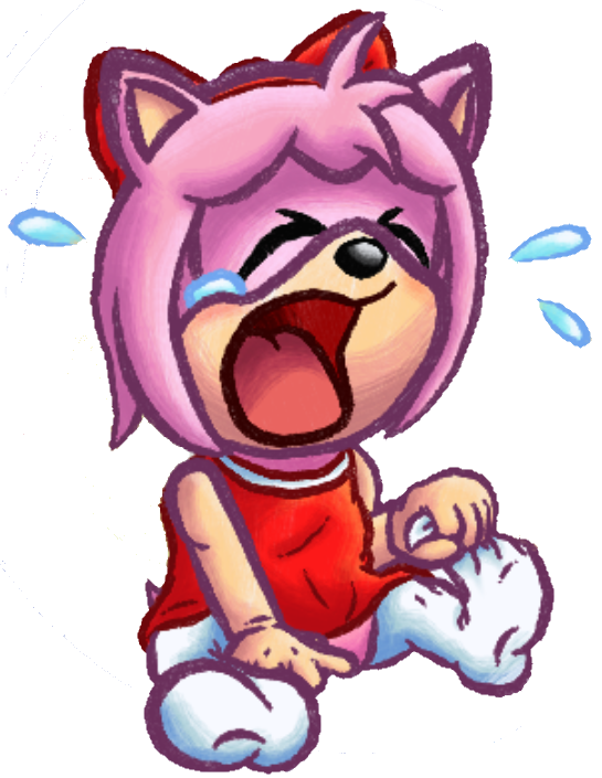 Amy And Sonic Crying