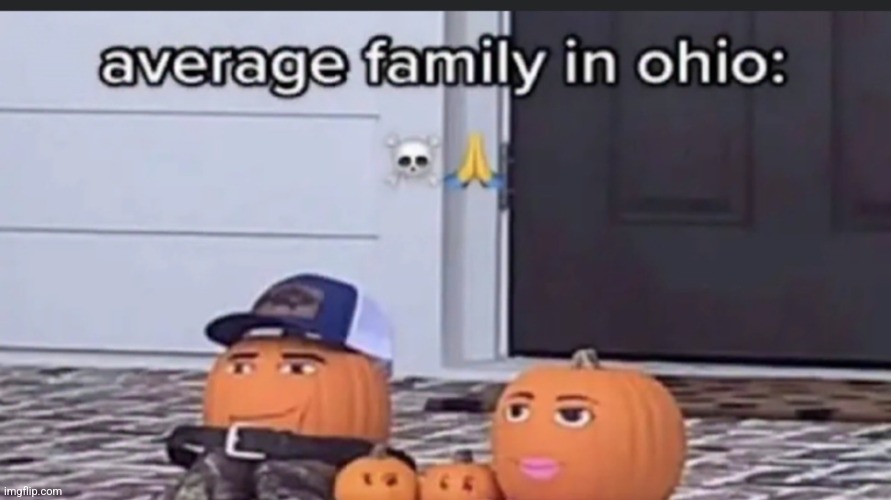 Average family in Ohio | image tagged in ohio,roblox,meme | made w/ Imgflip meme maker
