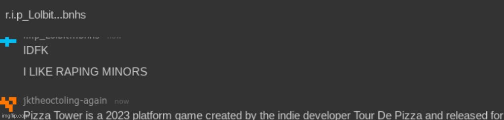 Pizza Tower is a 2023 platform game created by the indie developer Tour De Pizza and released for Windows and Steam Deck exclusi | made w/ Imgflip meme maker