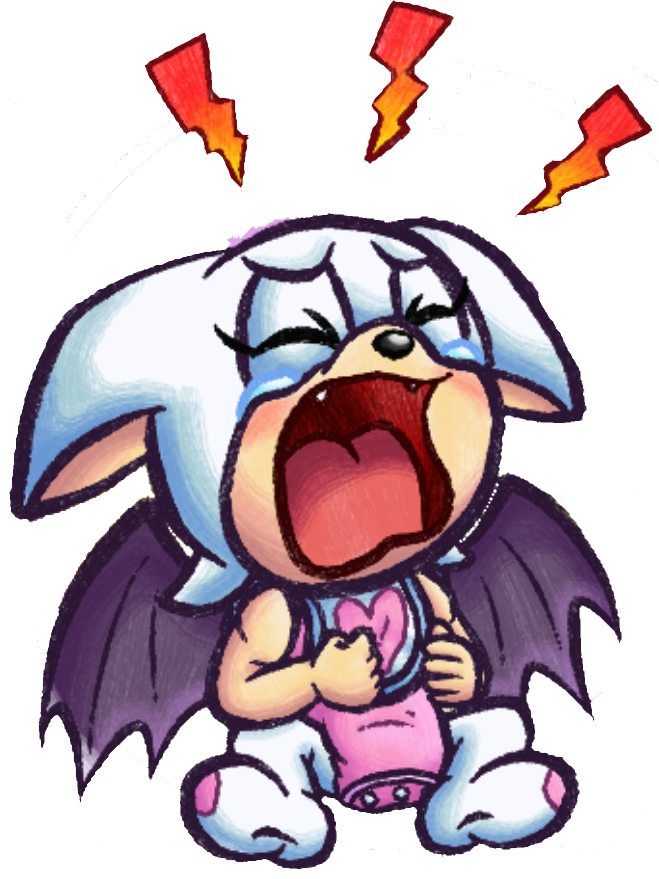 baby Rouge Crying Blank Meme Template