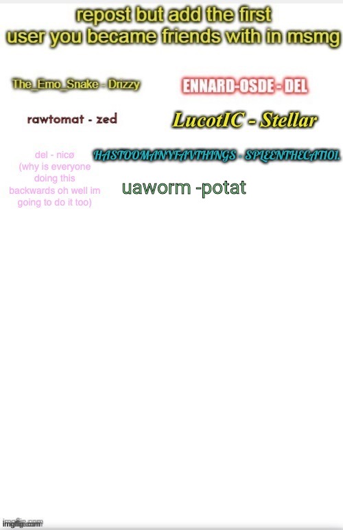 h | uaworm -potat | made w/ Imgflip meme maker