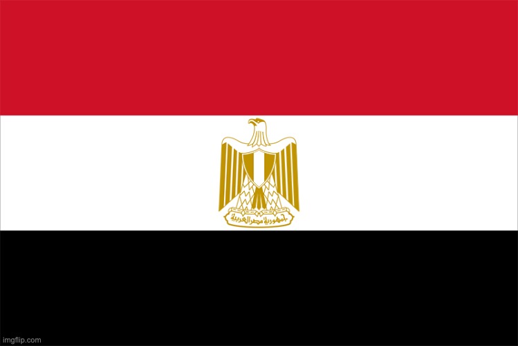 Egypt flag | image tagged in egypt flag | made w/ Imgflip meme maker