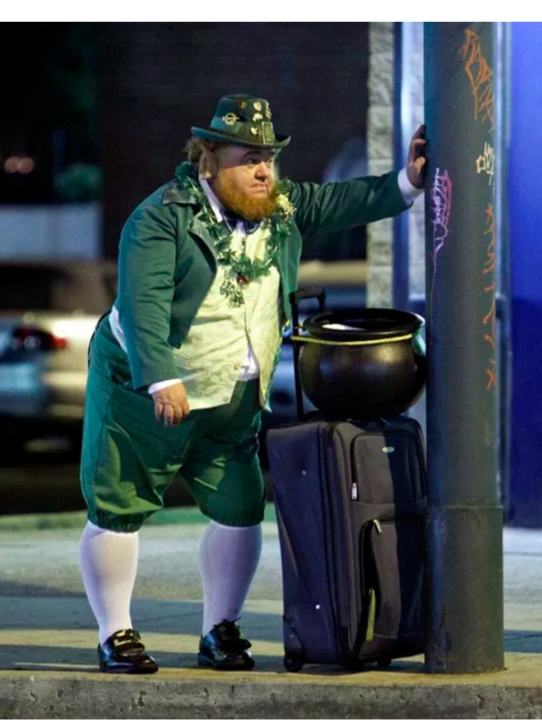 High Quality Leprechaun Blank Meme Template