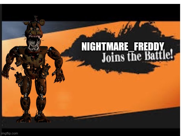 Hello There | NIGHTMARE_FREDDY | image tagged in fnaf | made w/ Imgflip meme maker