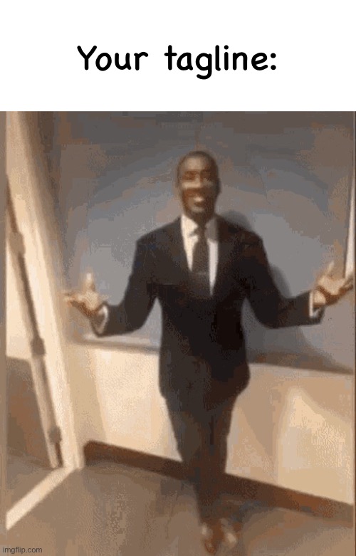 Black man in Suit | Your tagline: | image tagged in black man in suit | made w/ Imgflip meme maker