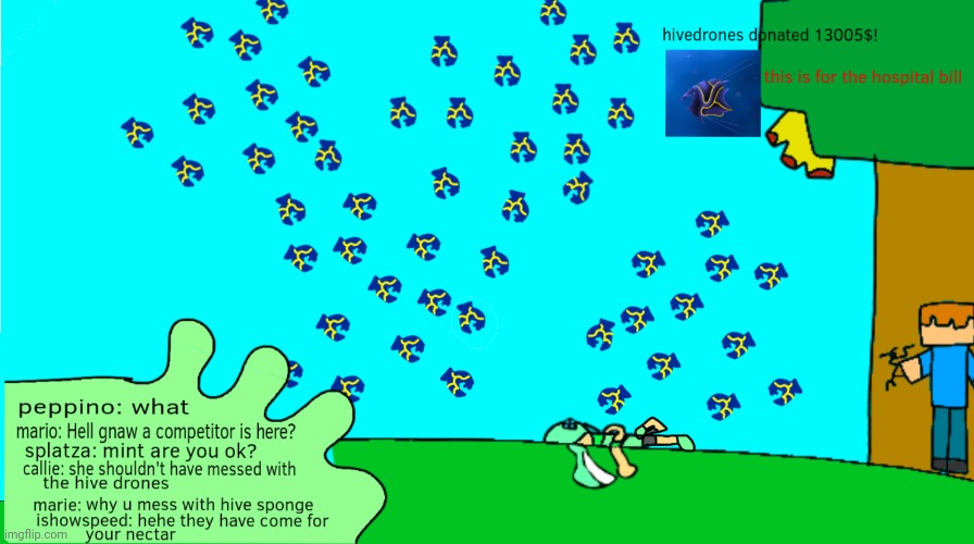 F*ck these underwater bees | made w/ Imgflip meme maker