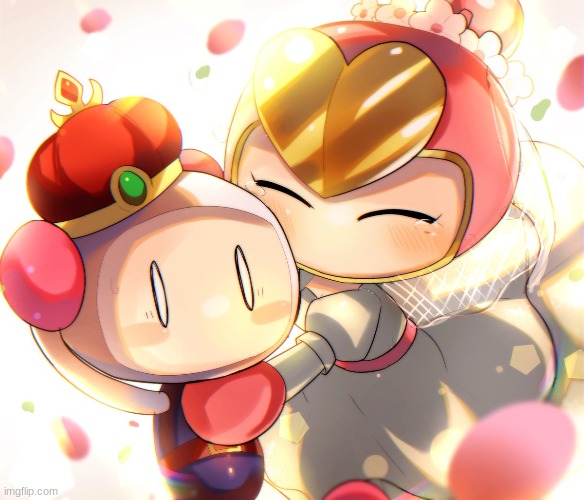 Just married (Art by Kurorinamori) | made w/ Imgflip meme maker