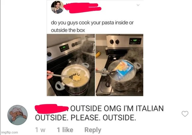 i'M iTaLlIaN | image tagged in memes,funny,comments | made w/ Imgflip meme maker