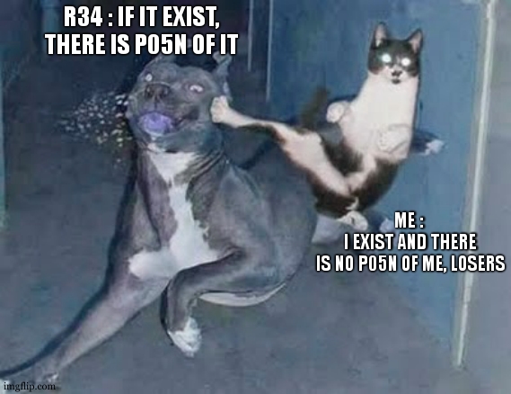 I am the one who break the r34 rule | R34 : IF IT EXIST, THERE IS P05N OF IT; ME : 
I EXIST AND THERE IS NO P05N OF ME, LOSERS | image tagged in get rekt,rule 34,losers,noobs,change my mind,karate kid | made w/ Imgflip meme maker