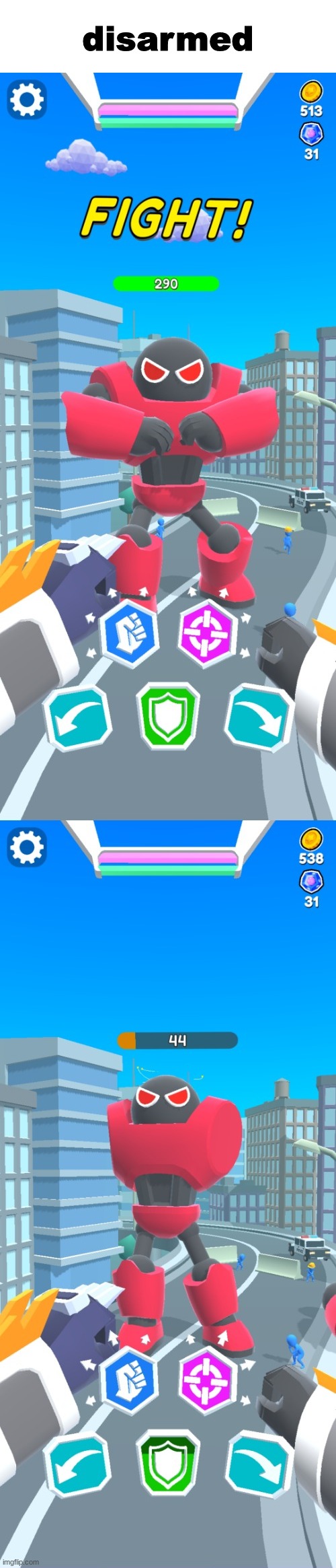 Wrecker gets Disarmed | image tagged in wrecker gets disarmed | made w/ Imgflip meme maker